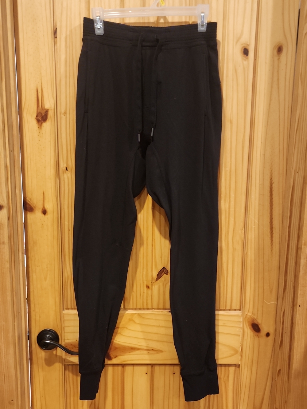 lululemon athletica Black Slim Jogger Sweatpants